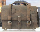 Leather Briefcase backpack