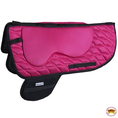 HSTA125-Memory Foam Saddle Pad Pink