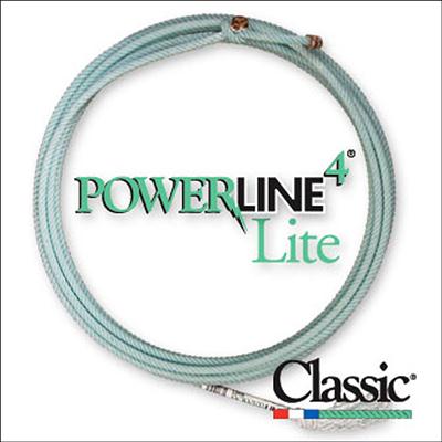 CE-PWRS330-WESTERN TACK HORSE POWERLINE4 LITE ROPE 3/8in X 30ft BY CLASSIC ROPE