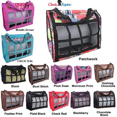 CE-TLHB20-CLASSIC EQUINE WESTERN HORSE TACK STABLE TOP LOAD HAY BAG TOTE