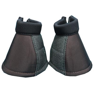 CE-3DXWCH-CHOCOLATE CLASSIC EQUINE DYNO HORSE OVER REACH NO TURN BELL BOOTS