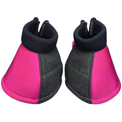 CE-3DXWFC-FUCHSIA PINK CLASSIC EQUINE DYNO HORSE OVER REACH NO TURN BELL BOOTS