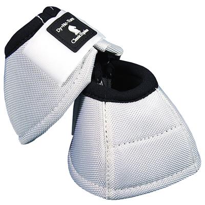 CE-CDN100WXL-Classic Equine Dyno Turn Bell Boots White X-Large