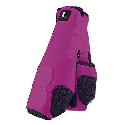 CE-CLS200FC-FUCHSIA PINK CLASSIC EQUINE LEGACY SYSTEM HORSE HIND LEG SPORT BOOT PAIR