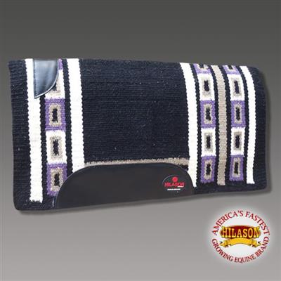 FEDP285-Saddle Blanket Black Purple