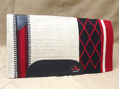 FEDP292-Red White Saddle Blanket Rodeo