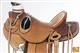 BHWD045-HILASON BIG KING WESTERN HAND TOOLED LEATHER WADE RANCH ROPING HORSE SADDLE