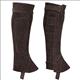 PL-1330CMBR-CHILD MEDIUM BROWN HALF SUEDE LEATHER CHAPS BY PERRIS LEATHER