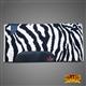 FEDP249-Saddle Blanket White Zebra