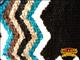 FEDP273-Saddle Blanket Wool Turquoise