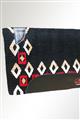 FEDP283-White Red Saddle Blanket Rodeo