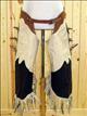 HSCH376-HILASON BULL RIDING PRO RODEO WESTERN SMOOTH LEATHER CHINKS CHAPS