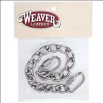 WL-77-3138 HORSE SS CURB CHAIN 9.5 INCHES WITH QUICK LINKS BY WEAVER LEATHER