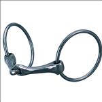 WEAVER LEATHER ALL PURPOSE RING SNAFFLE HORES BIT 5 INCH MOUTH