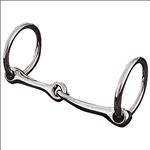 WEAVER LEATHER PONY RING SNAFFLE HORSE BIT NICKLE PLATED