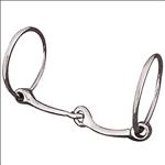 WEAVER LEATHER HORSE DRAFT BIT 7 INCH SNAFFLE MOUTH