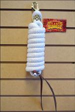 HILASON WESTERN HORSE TACK COWBOY POLY BRAIDED LEAD ROPE WITH POPPER