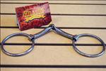 HILASON STAINLESS STEEL RING SNAFFLE HORSE MOUTH BIT WITH COPPER INLAY