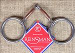 REINSMAN STAGE A TRADITIONAL LOOSE RING 3/8 INCH SMOOTH COPPER HORSE SNAFFLE BIT