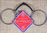 REINSMAN LIGHT LOOSE RING 5/16 INCH SMALL TWISTED SWEET IRON HORSE SNAFFLE BIT