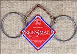 REINSMAN TRADITIONAL LOOSE RING 3/8 INCH SMOOTH COPPER HORSE SNAFFLE BIT