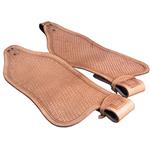 HILASON HAND TOOL LEATHER SADDLE REPLACEMENT FENDER PAIR WITH HOBBLE STRAP ADULT