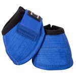 BLUE CLASSIC EQUINE DYNO HORSE NO TURN BELL BOOTS PAIR