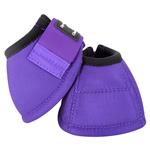 PURPLE CLASSIC EQUINE DYNO HORSE NO TURN BELL BOOTS PAIR