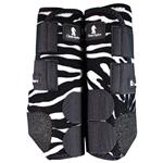 CLASSIC EQUINE ZEBRA PRINTS LEGACY SYSTEM FRONT HORSE SPORT BOOTS