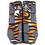 TIGER PRINT CLASSIC EQUINE LEGACY SYSTEM HORSE HIND LEG SPORT BOOT PAIR