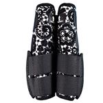 LACE BLACK CLASSIC EQUINE CLASSIC LEGACY SYSTEM HORSE HIND LEG SPORT BOOT PAIR
