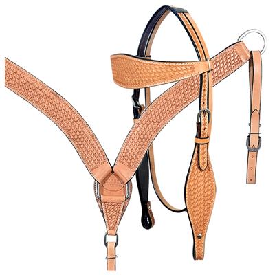 BHPA319-BRIDLE BREAST TAN