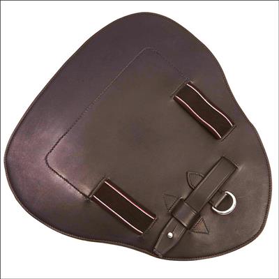 WB-226124-BROWN LEATHER TACK HORSE KINCADE CURB GUARD