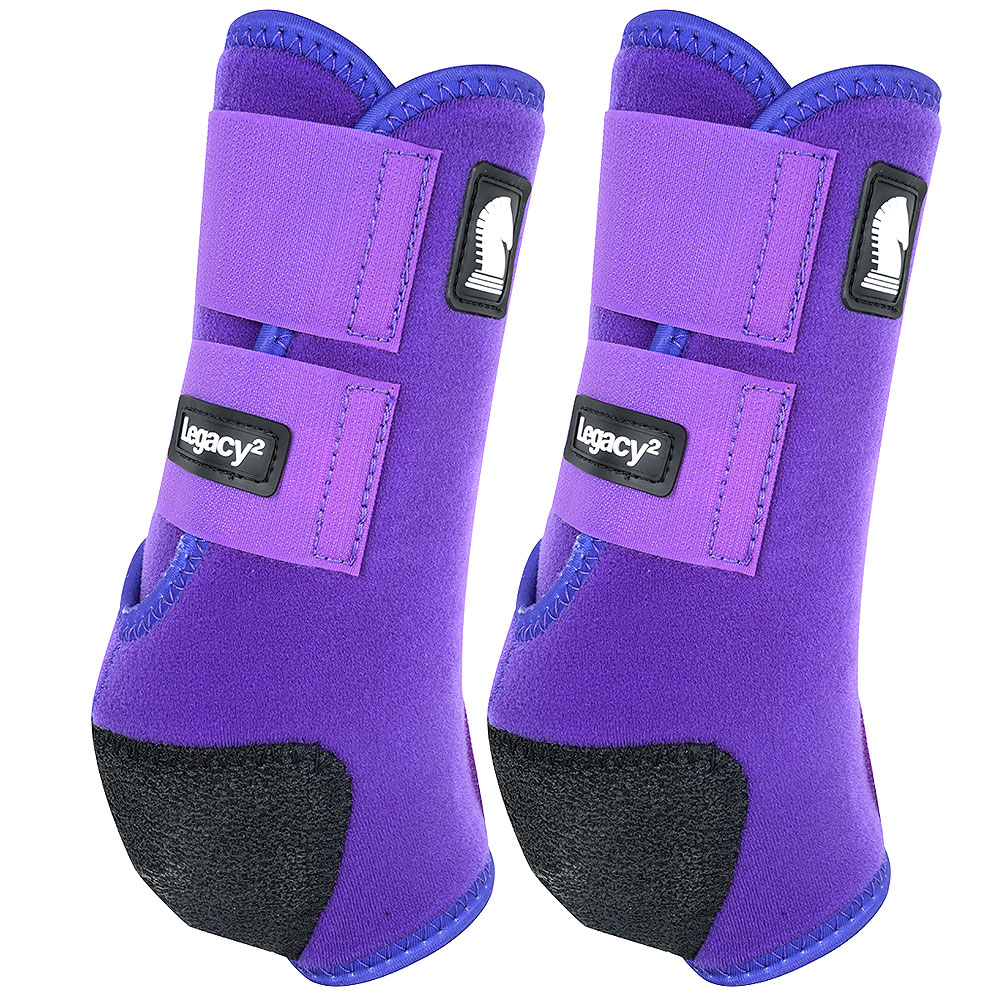 purple bell boots