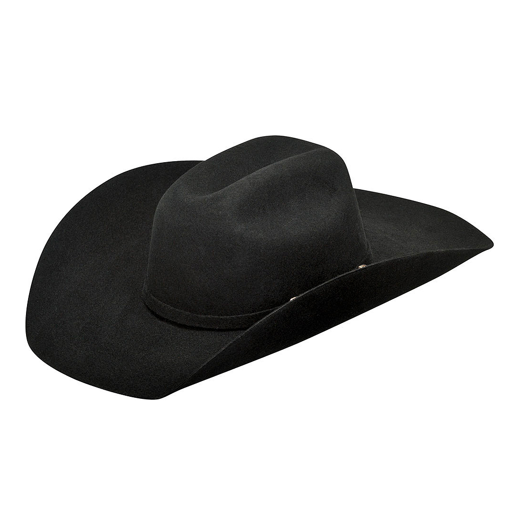 ariat black felt cowboy hat