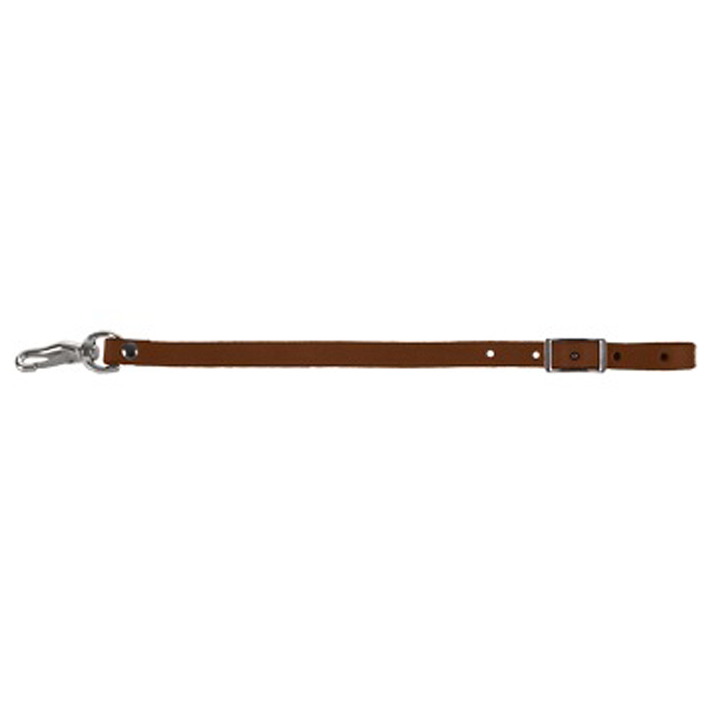 1/2 In X 18 In Hilason Horse Leather Back Cinch Connector Strap W/ Snap ...