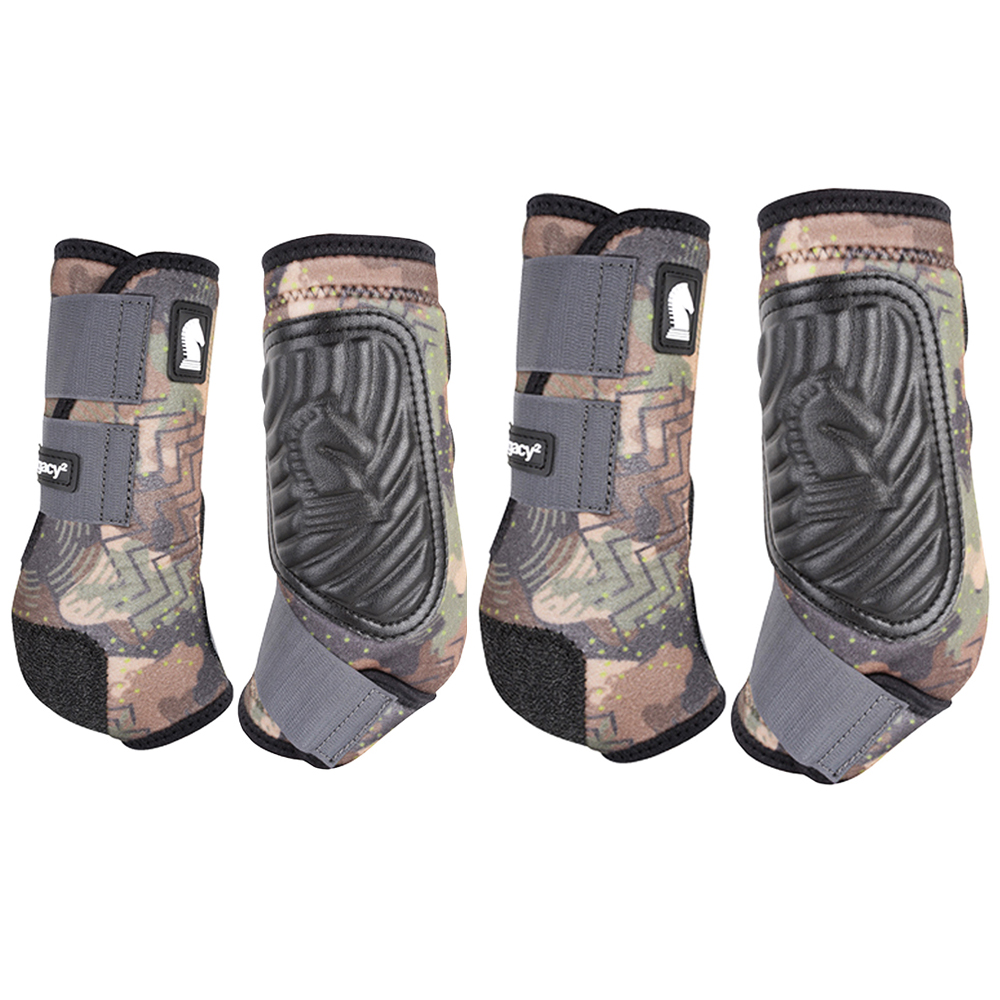 classic equine camo boots