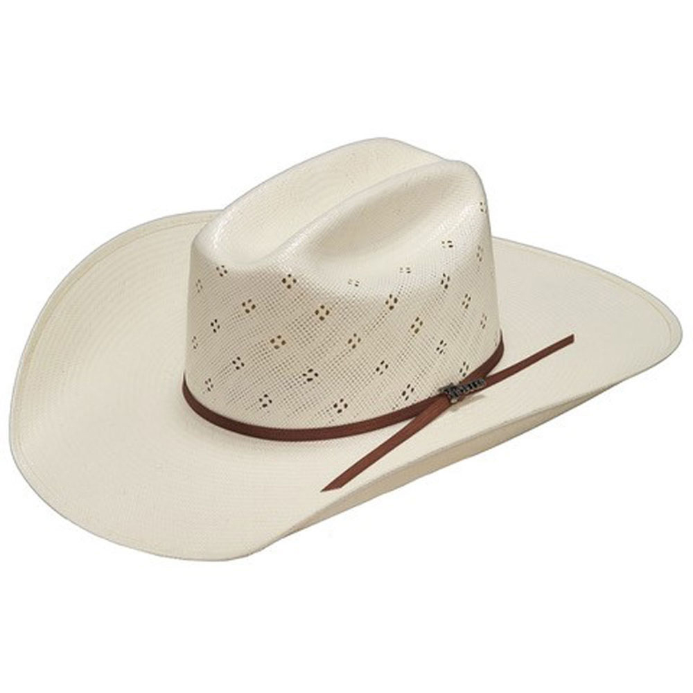 88MF Twister Western Sombrero de Vaquero Adulto Shantung Paja 20X Natural - Imagen 3 de 7