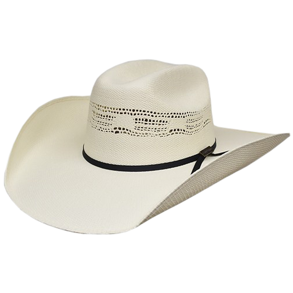 Cappello da cowboy 23LS Lonestar Cool Max Bangora Truman larghezza 4,5 pollici tesa crema - Foto 3 di 7