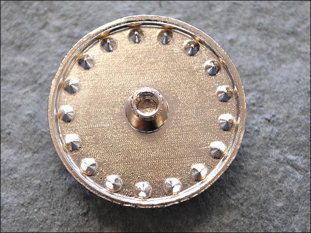 66HS Western Tornillo Trasero Concho Turquesa Cristal Baya Bling Cabezal Vaquera - Imagen 9 de 25
