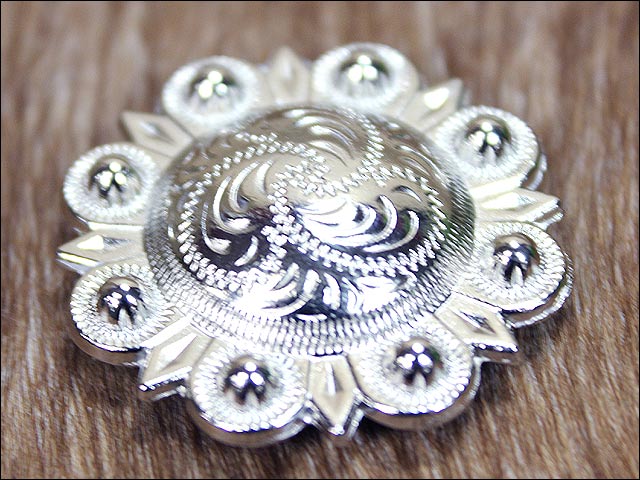 Sillín vaquera 73HS Western Screw Back Concho Nickle Finishberry - Imagen 11 de 37