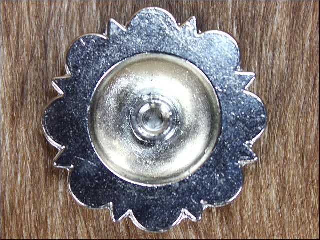 Sillín vaquera 73HS Western Screw Back Concho Nickle Finishberry - Imagen 13 de 37