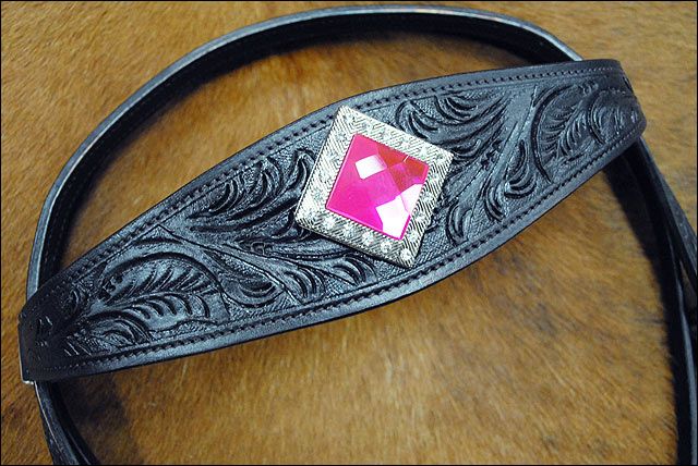 BH HILASON Western Horse Headstall Breast Collar Set Tack Genuine American - Picture 138 of 247