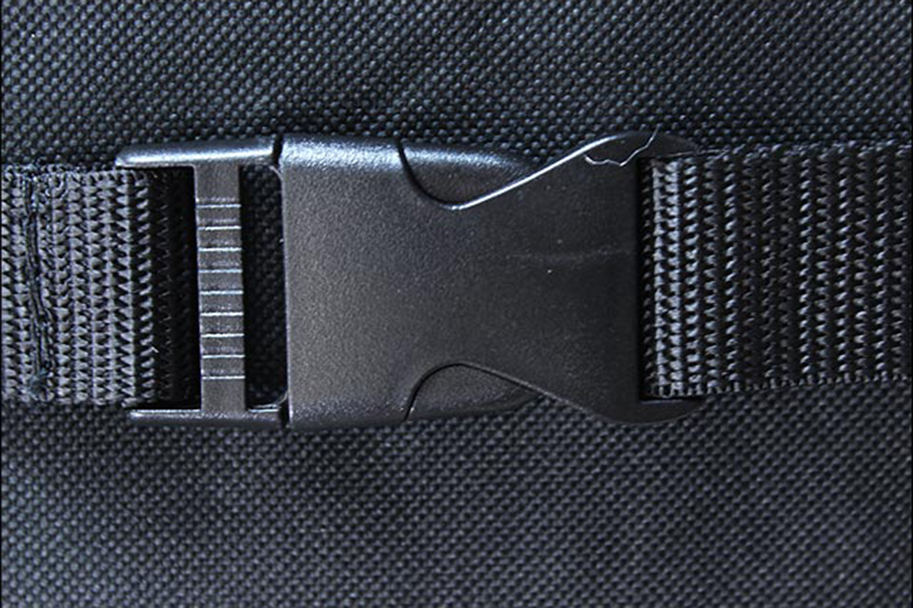 Bolsa de sillín aislada AI Hilason Black Western Horse Tack Cordura - Imagen 7 de 9