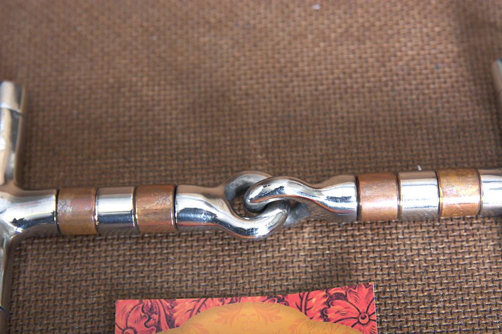 BI HILASON Western Horse Snaffle D Ring Bit Solid Stainless Steel - Picture 8 of 8