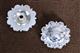 HSCN049-Bright Silver Finished Floral Conchos