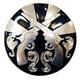 HSCN097-CROSS GUN BLACK CONCHO SADDLE HEADSTALL TACK BLING COWGIRL