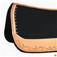 HSFP815-Felt Saddle Pad Border Black