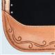 HSFP815-Felt Saddle Pad Border Black