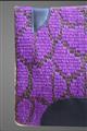FEDP107-Saddle Blanket Purple Giraffe